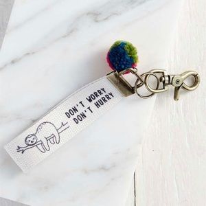 Altar’d State Don't Worry, Don't Hurry Keychain